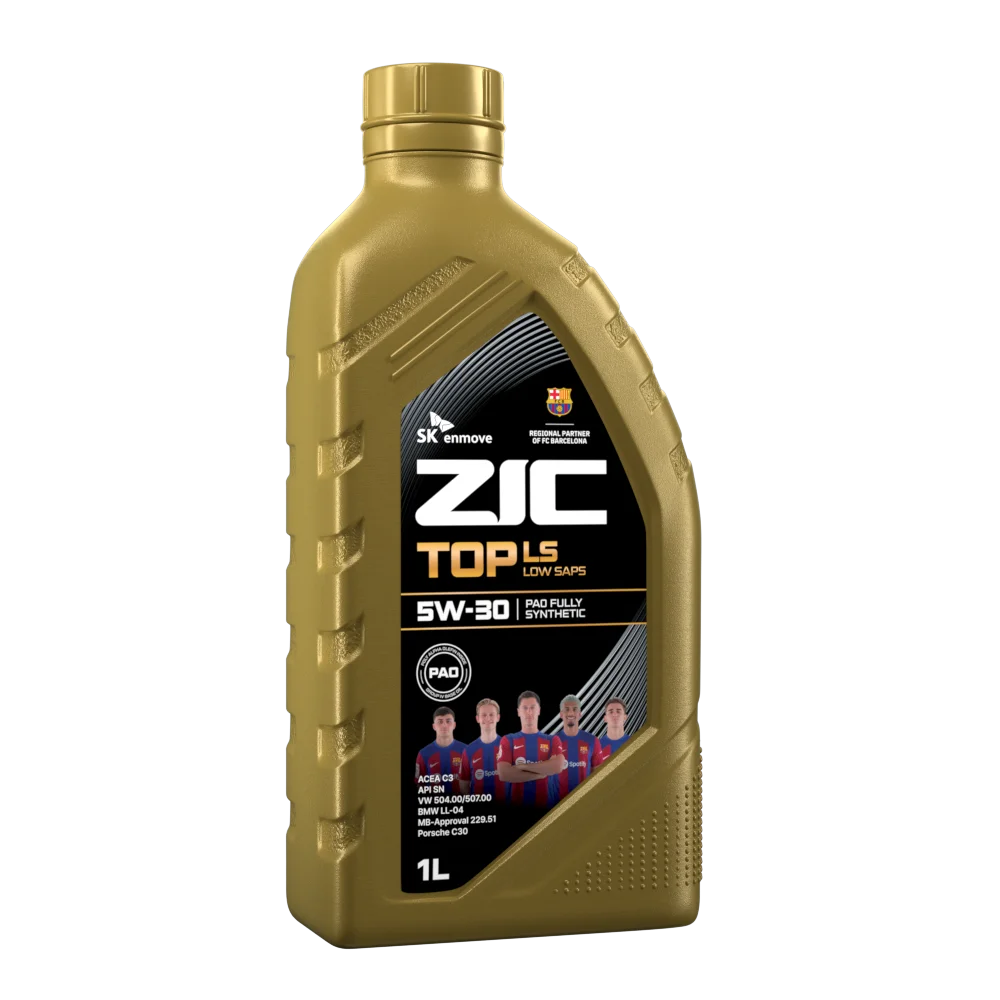 Масло моторное ZIC TOP 5W-30 1л 132612 купить в Минске и РБ.