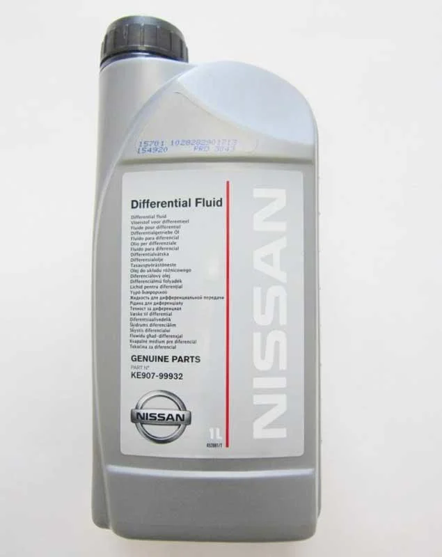 Трансмиссионное масло NISSAN DIFFERENTIAL FLUID GL-5 80W-90 1л