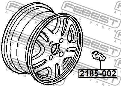 2185002FEBEST-Гайкакрепленияколеса2185-002ФЕБЕСТкупитьвМинскеиРБ.